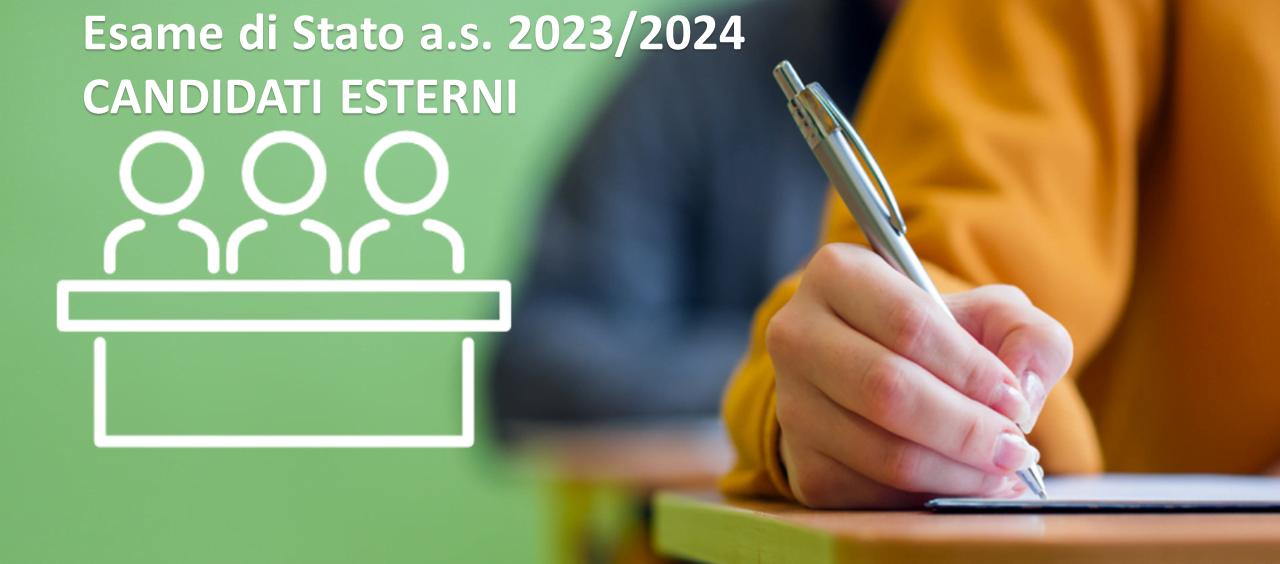 Esame di Stato 20232024. Domande candidati esterni (privatisti